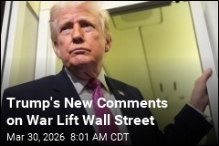 Trump's New Comments on War Lift Wall Street