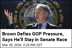 Scott Brown Is Staying in 'Weird' NH Primary