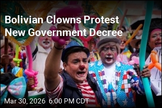 Bolivian Clowns Protest New Government Decree