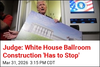 Judge: White House Ballroom Construction 'Has to Stop'
