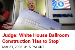 Judge: White House Ballroom Construction 'Has to Stop'