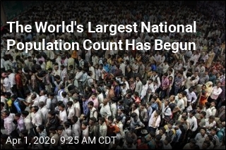 The World's Largest National Population Count Has Begun