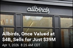 Allbirds, Once Loved by Tech Bros, Sells for Just $39M