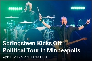 Springsteen Kicks Off Political Tour in Minneapolis