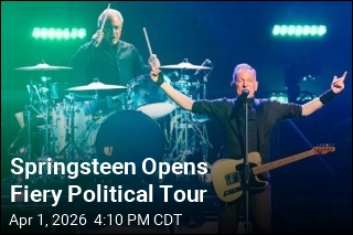 Springsteen Kicks Off Political Tour in Minneapolis
