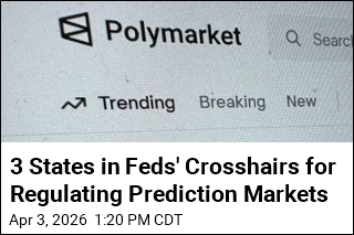 3 States in Feds' Crosshairs for Regulating Prediction Markets