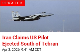 Iran Claims US Pilot Ejected South of Tehran