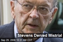 Stevens Denied Mistrial