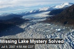Missing Lake Mystery Solved