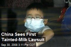China Sees First Tainted-Milk Lawsuit