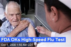 FDA OKs High-Speed Flu Test