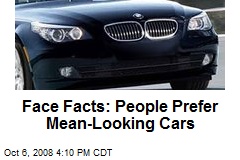 Face Facts: People Prefer Mean-Looking Cars