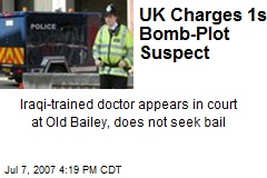 UK Charges 1st Bomb-Plot Suspect