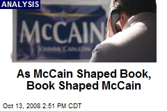 As McCain Shaped Book, Book Shaped McCain