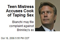 Teen Mistress Accuses Cook of Taping Sex