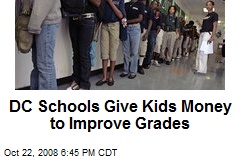 DC Schools Give Kids Money to Improve Grades