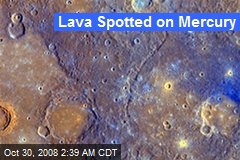 Lava Spotted on Mercury