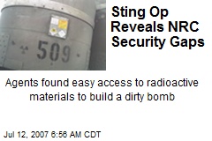 Sting Op Reveals NRC Security Gaps