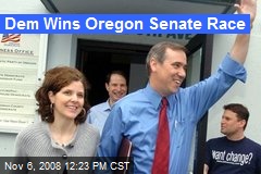 Dem Wins Oregon Senate Race