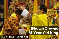Bhutan Crowns 28-Year-Old King