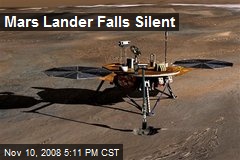 Mars Lander Falls Silent