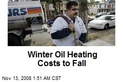 Winter Oil Heating Costs to Fall