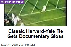 Classic Harvard-Yale Tie Gets Documentary Gloss