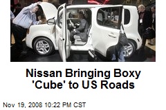 Nissan Bringing Boxy 'Cube' to US Roads
