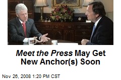 Meet the Press May Get New Anchor(s) Soon