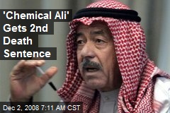 'Chemical Ali' Gets 2nd Death Sentence