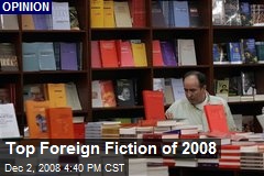 Top Foreign Fiction of 2008