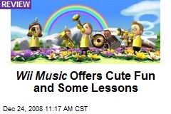 Wii Music Offers Cute Fun and Some Lessons
