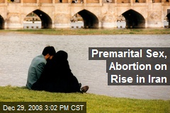 Premarital Sex, Abortion on Rise in Iran