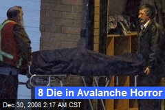 8 Die in Avalanche Horror
