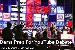 Dems Prep For YouTube Debate