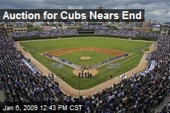 Auction for Cubs Nears End