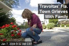 Travoltas' Fla. Town Grieves With Family