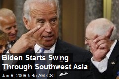 Biden Starts Swing Through Southwest Asia