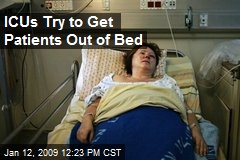 ICUs Try to Get Patients Out of Bed