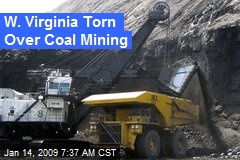 W. Virginia Torn Over Coal Mining