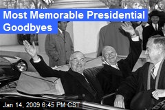 Most Memorable Presidential Goodbyes