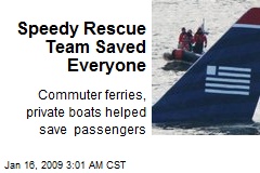 Speedy Rescue Team Saved Everyone