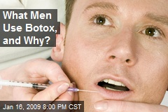 What Men Use Botox, and Why?