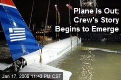 Plane Is Out; Crew's Story Begins to Emerge
