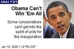 Obama Can't Win 'Em All