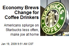 Economy Brews Change for Coffee Drinkers
