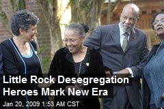 Little Rock Desegregation Heroes Mark New Era