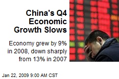 China's Q4 Economic Growth Slows