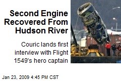 Second Engine Recovered From Hudson River