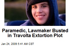 Paramedic, Lawmaker Busted in Travolta Extortion Plot